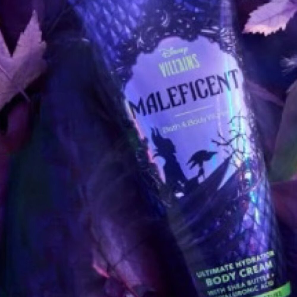 Bath & Body Works Maleficent Hyaluronic Body Cream 48 Hour Hydration NEW